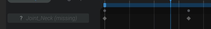 Screenshot: Retargeting an Animation Track