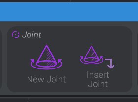 Screenshot: Initial Joints