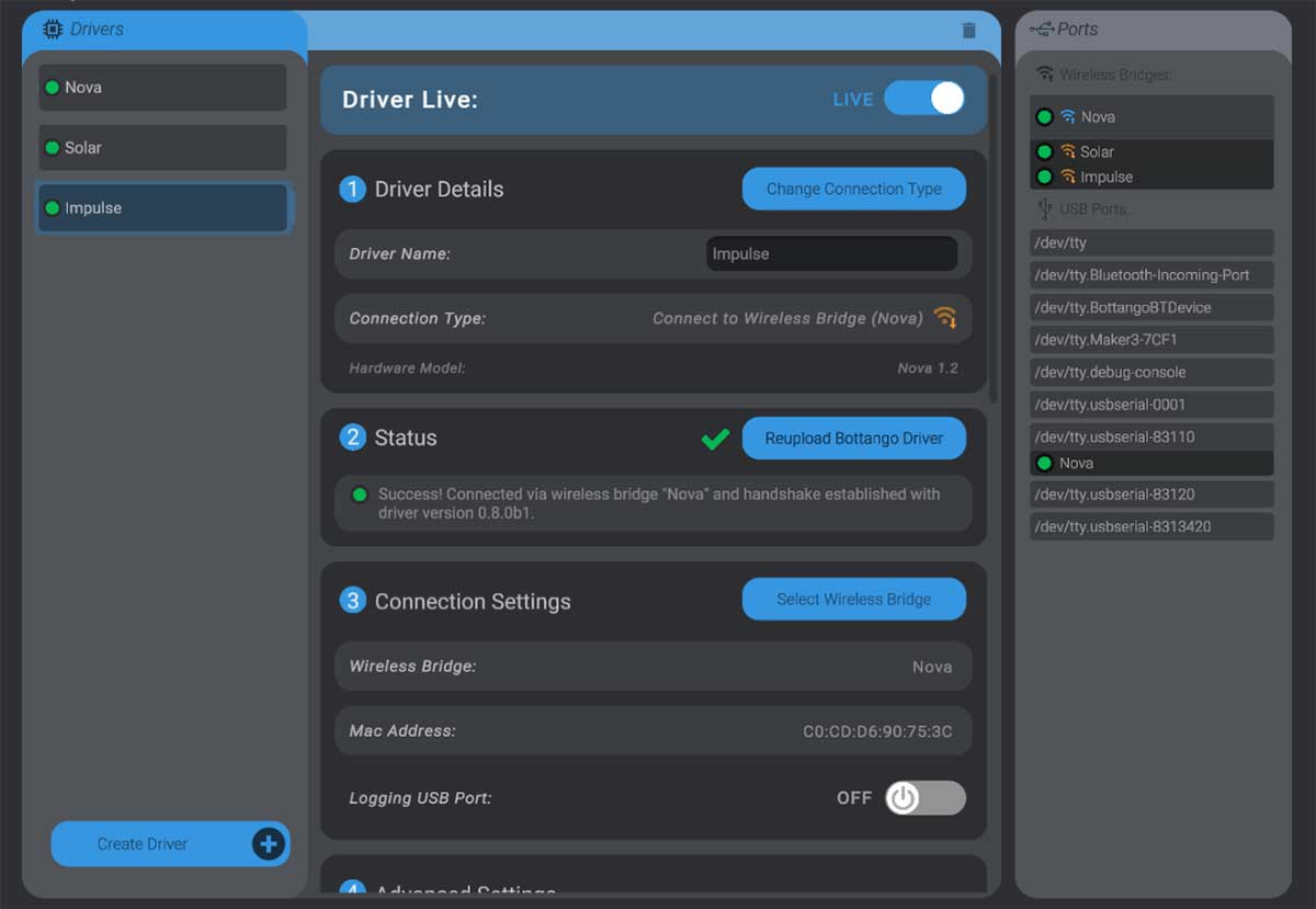 Screenshot: All Connected