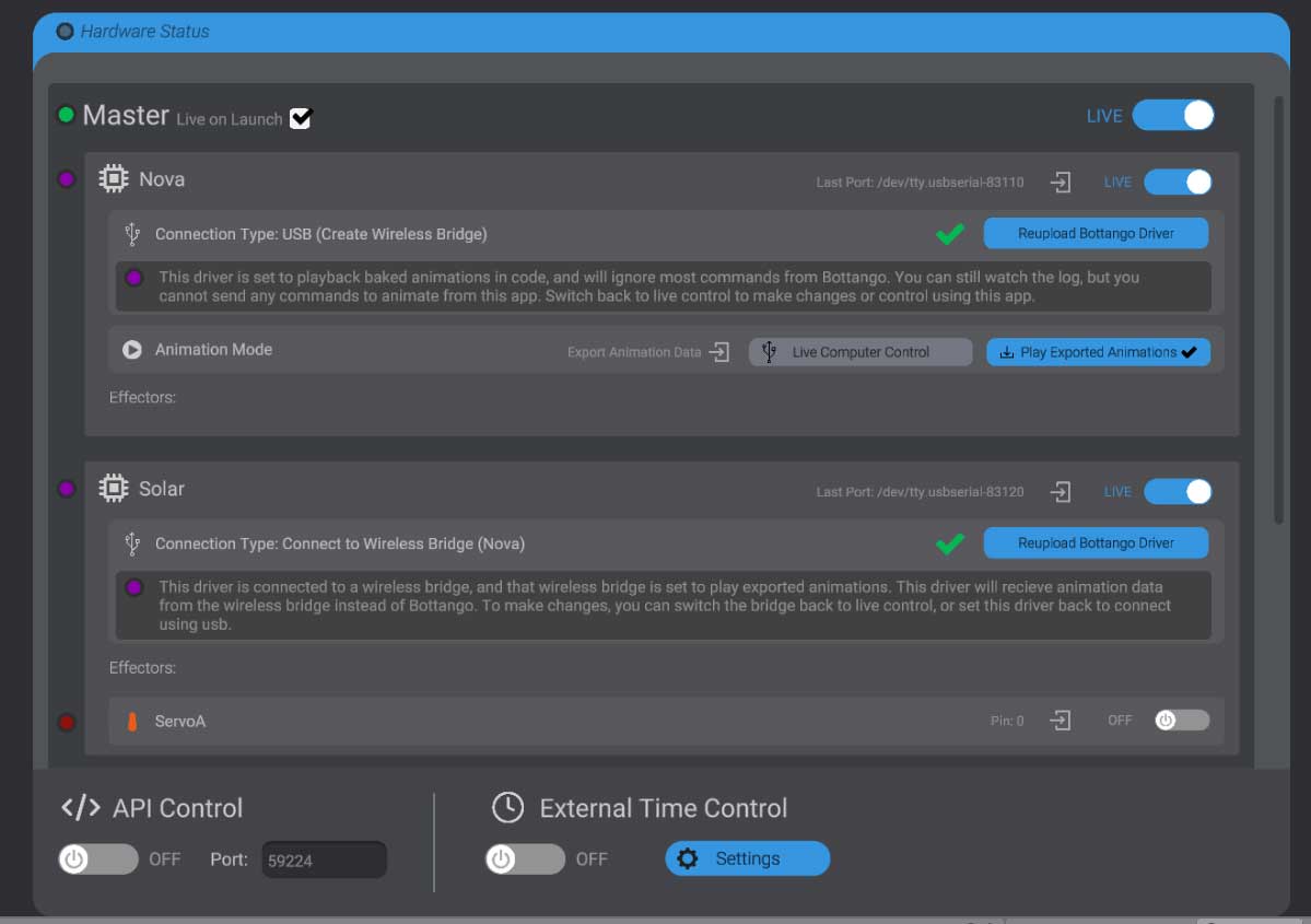 Screenshot: Switch Exported
