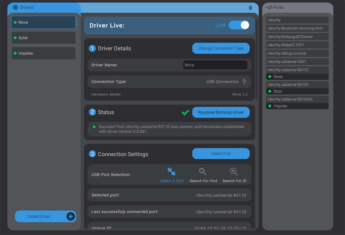 Screenshot: Three Drivers