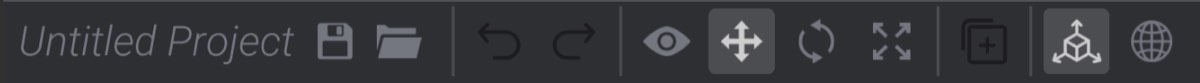 Screenshot: File Controls