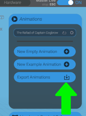 Export Button