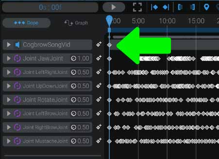 Audio Keyframe